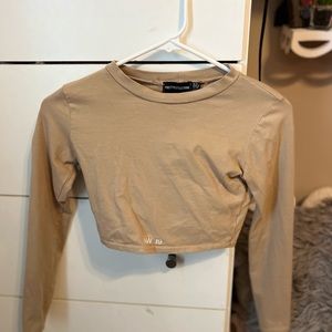 Pretty little thing crop top